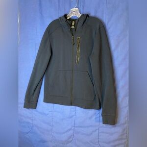 Men's Hooded Zip Jacket in Navy